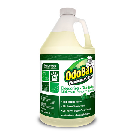 ODOBAN Pro Series Deodorizer Cleaner Concentrate, 1 Gallon, Eucalyptus 911062-G4